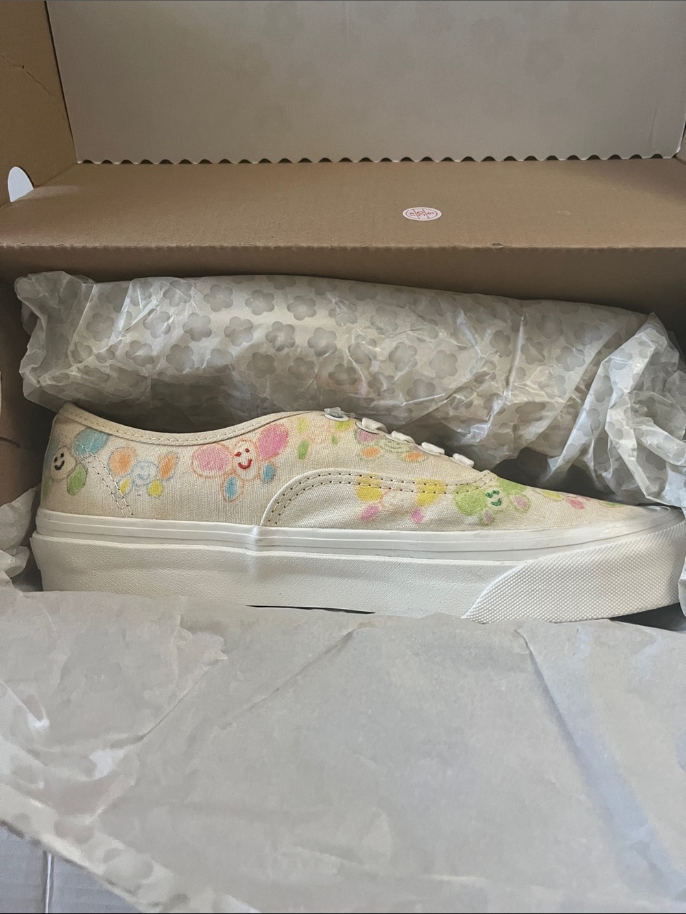 Vans x Sandy Liang Authentic 44 DX Scribble Sneakers NIB M 8 / W 9.5